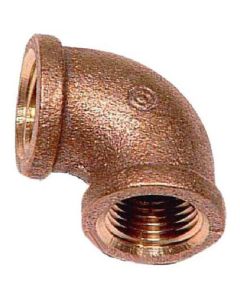 Coude, laiton sans plomb, 90°, 1/2" x 1/2", FIP x FIP