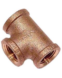 T-Fitting - Lead-Free Brass - 3/4" - FIP x FIP x FIP