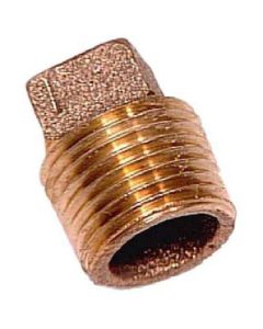 Plug - Lead-Free Brass - Square Head - 3/4" - MIP