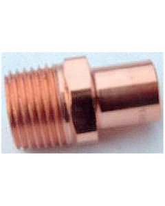 Adaptateur de cuivre mâle 1/2 x 1/2"