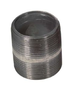 Mamelon galvanisé fileté 1X2"