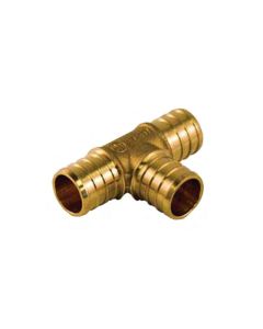 Lead Free PEX Tee Coupling - 3/4" x 1/2" x 1/2"