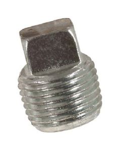 Galvanized Square Head Plug 1/2''