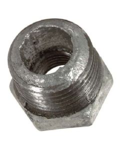 Galvanized Hexagonal Reducer Bushing 1/2'' x 1/4''