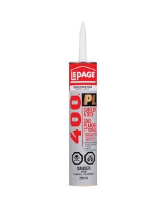 LePage PL 400 Subfloor & Deck Construction Adhesive - 295 mL