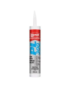 Adhésif PL LePage 300 pour panneaux isolants, 295 ml