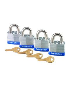 4 Cadenas Clé Identique Master 3008D
