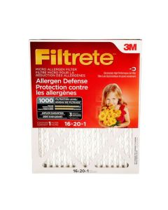 Filtrete Micro-Allergen Reduction Furnace Filter - 16-in x 20-in x 1-in