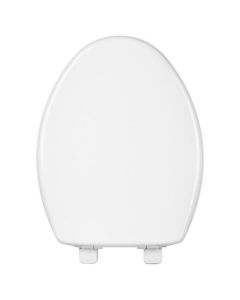 Plastic Toilet Seat - Elongated - White