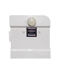 Thermostat mécanique, intégré, 300 A/2500 W, blanc