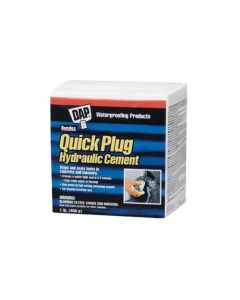 Ciment hydraulique Quick Plug(R), 1,25 kg, gris