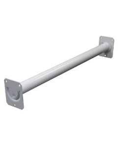Whte Ajustable Rod 18-30"