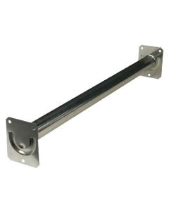 Pole extensible bout évasé 30-48" zinc