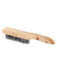 Brush Shoe Handle 10-1/4" steel/wood