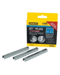 Heavy-Duty Staples T-50 -Steel - 1500 Per Pack - 3/8-in