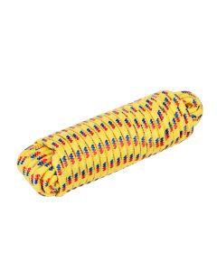 Cordes en polypropylène tressé, assorties, 3/8 po X 50 pi