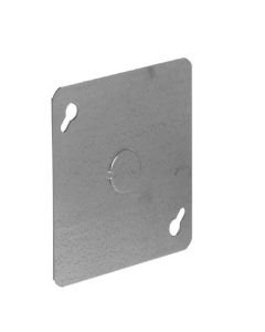 4" Square 1/2" KO Flat Cover