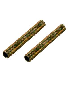 Threaded Shaft - 3" x 1/8 IPS - Zinc Plated - 2 Pack