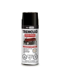 Peinture antirouille en aérosol 340Gr noir lustre