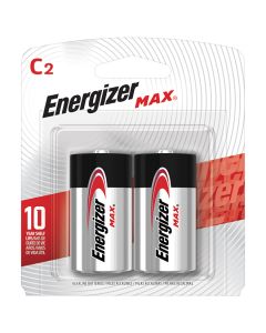 2-Pack Alkaline C Batteries