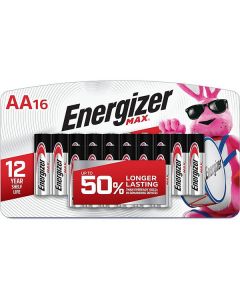 Alkaline Batteries AA Pk/16