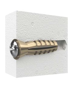 Wood Lead Shield Anchor 1/4" x 1" (12)