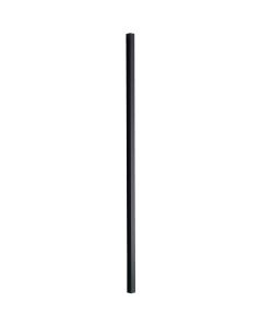 Paquet de 10 barreaux de 32 po en aluminium, noir  Carré