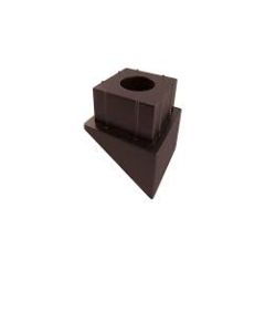 20 Pack Stair Square Black Baluster Connectors