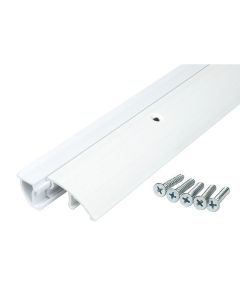 Seuil de porte butoir en vinyle avec insertion en vinyle 36'' blanc