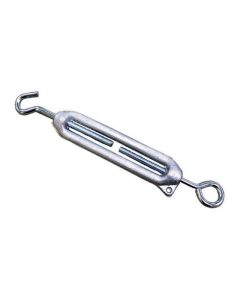 Aluminium turnbuckle (eye & hook) 1/4" x 4"