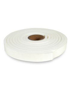 Ruban mousse auto-adhésif 1/4'' x 3/4'' x 9.8' blanc