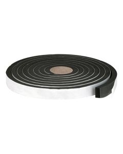 3/8'' X 3/4'' X 10' Extra-Durable Foam Window Seal Black
