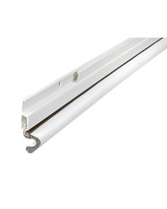 2X 82'' + 36'' Top & Sides Door Seal Aluminum & Foam Kit White