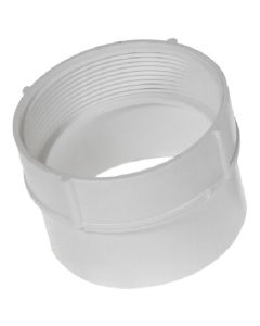 Adaptateur en PVC, 4" femelle x femelle fileté