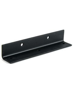 Metal Angle Brace - 7" X 1-3/8" X 1-3/8" - Black Matte