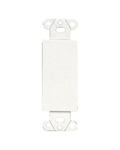 Blank Wall Plate - Thermoset Polymer - White