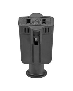 Raccord femelle 15A noir 86BKBOX