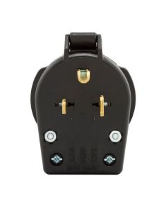 Angular Plug 30/50A Black