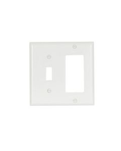Plastic Combined Plate - White
