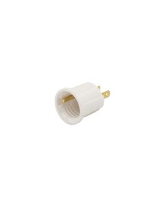White Plug-In Light Socket 660W x 250V