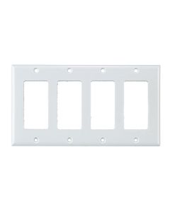 4-Decorator Wall Plate White