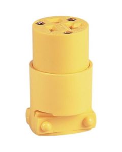 Vinyl connector 125V. 20A