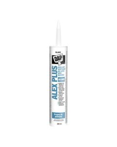 Scellant ALEX PLUS, latex acrylique et silicone, 300 ml, clair