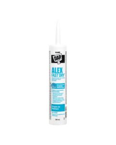 ALEX FAST DRY Caulk - Acrylic and Silicone - 300 ml - White