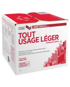 Ciment à joints léger tout usage 17 L - Blanc