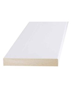Primed MDF S4S E2E Board 3/4" x 4-1/2" x 8'