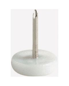 Glide Nail-On 5/8" Polypropylene White (4)