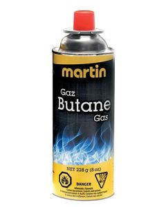 Butane Fuel Bottles 228 g - 8oz (4-Pack)