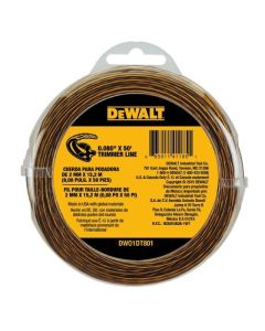 Fil de remplacement pour débrousailleuse 0.080"X50'