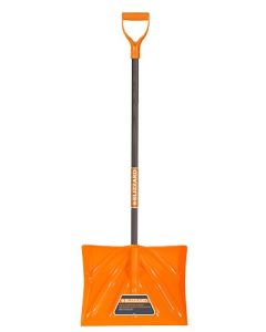 Pelle grattoir 18", lame en poly, manche en bois dur